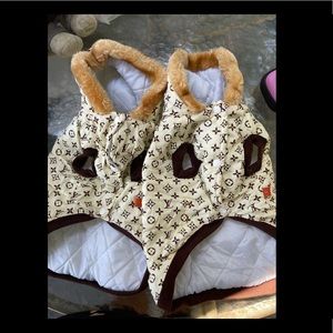 LV doggy sweater